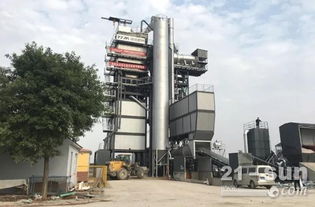 鐵拓機械瀝青廠拌熱再生成套設備現場觀摩會在青島召開